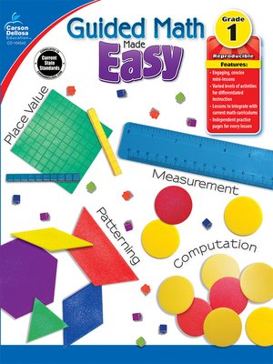 cover image of Guided Math Made Easy, Grade 1